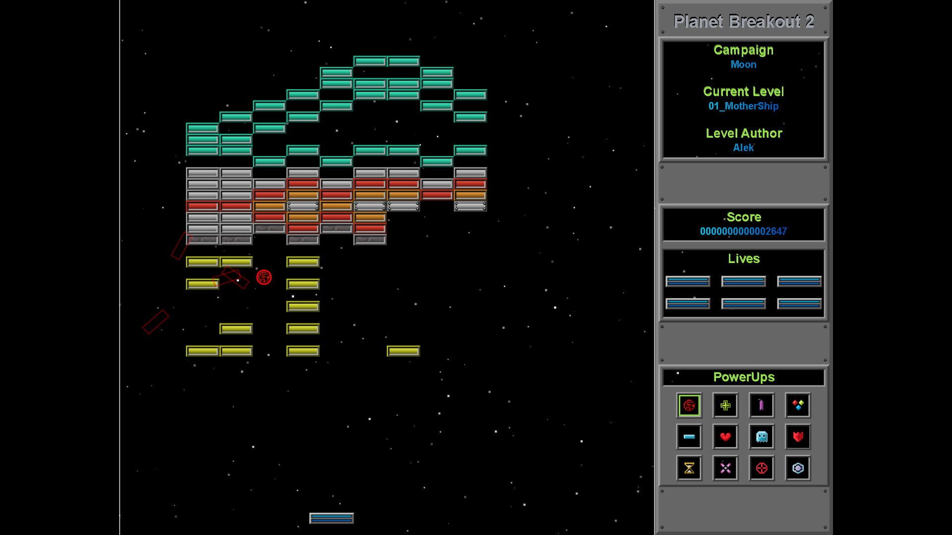 Planet Breakout 2 screenshot 1