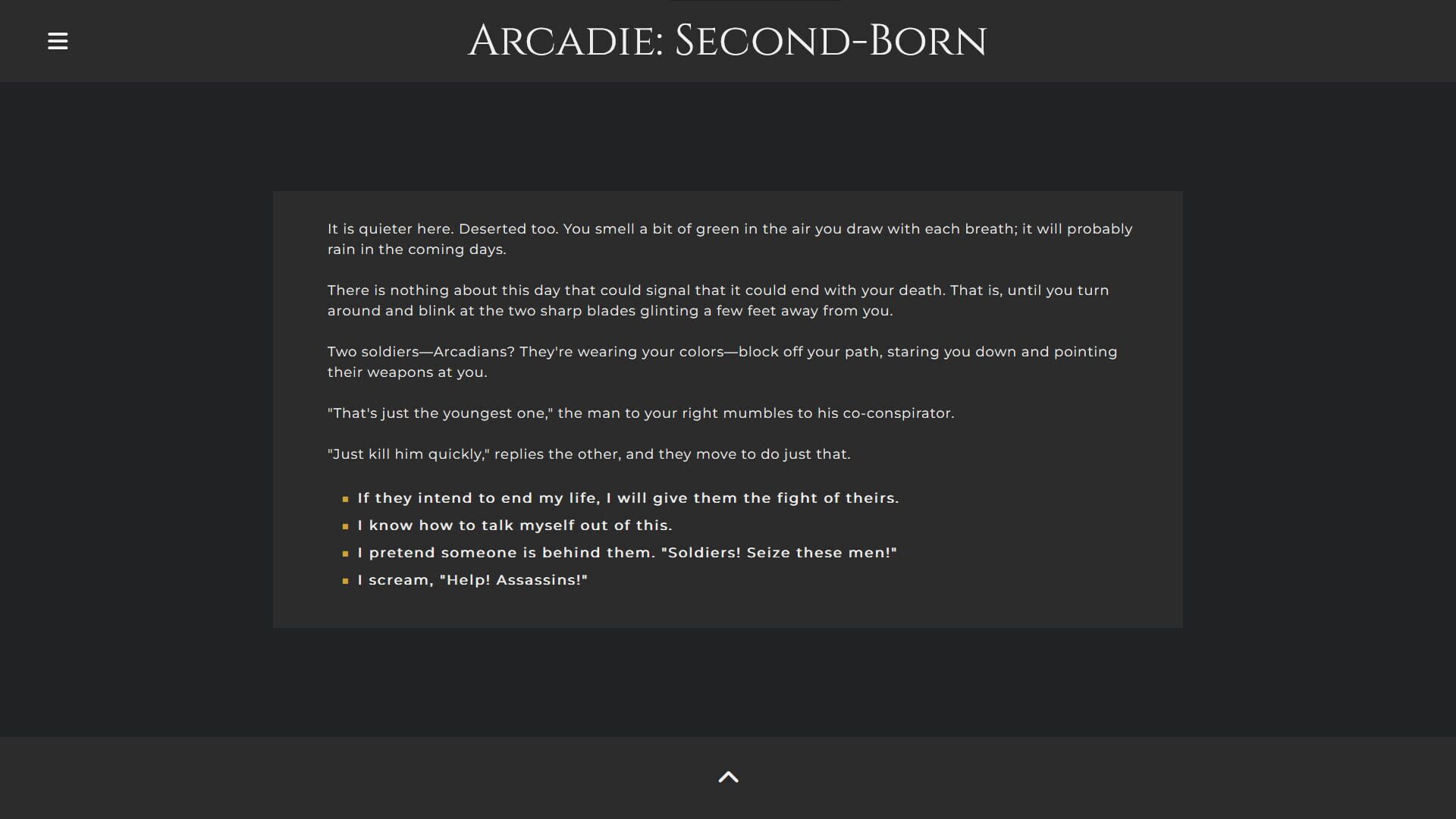 Arcadie: Second-Born screenshot 1