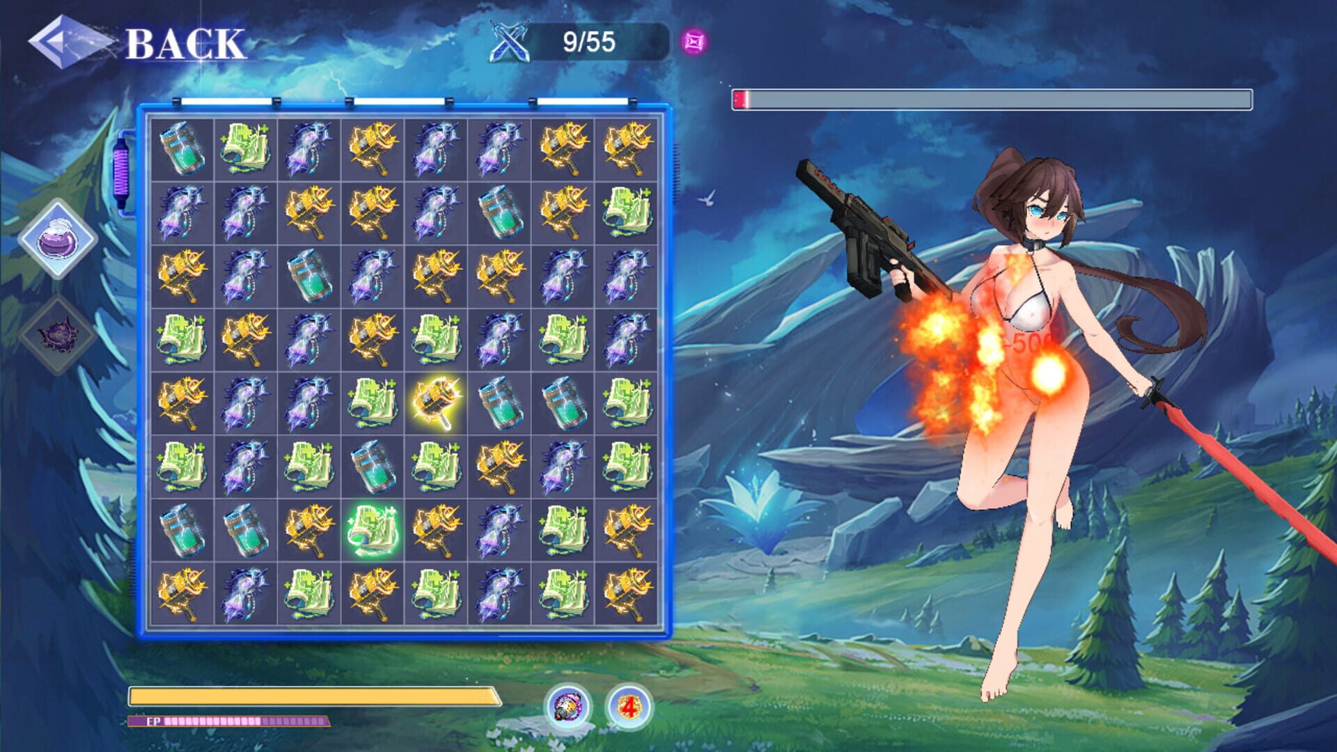 Urban Night Battle Girl screenshot 1