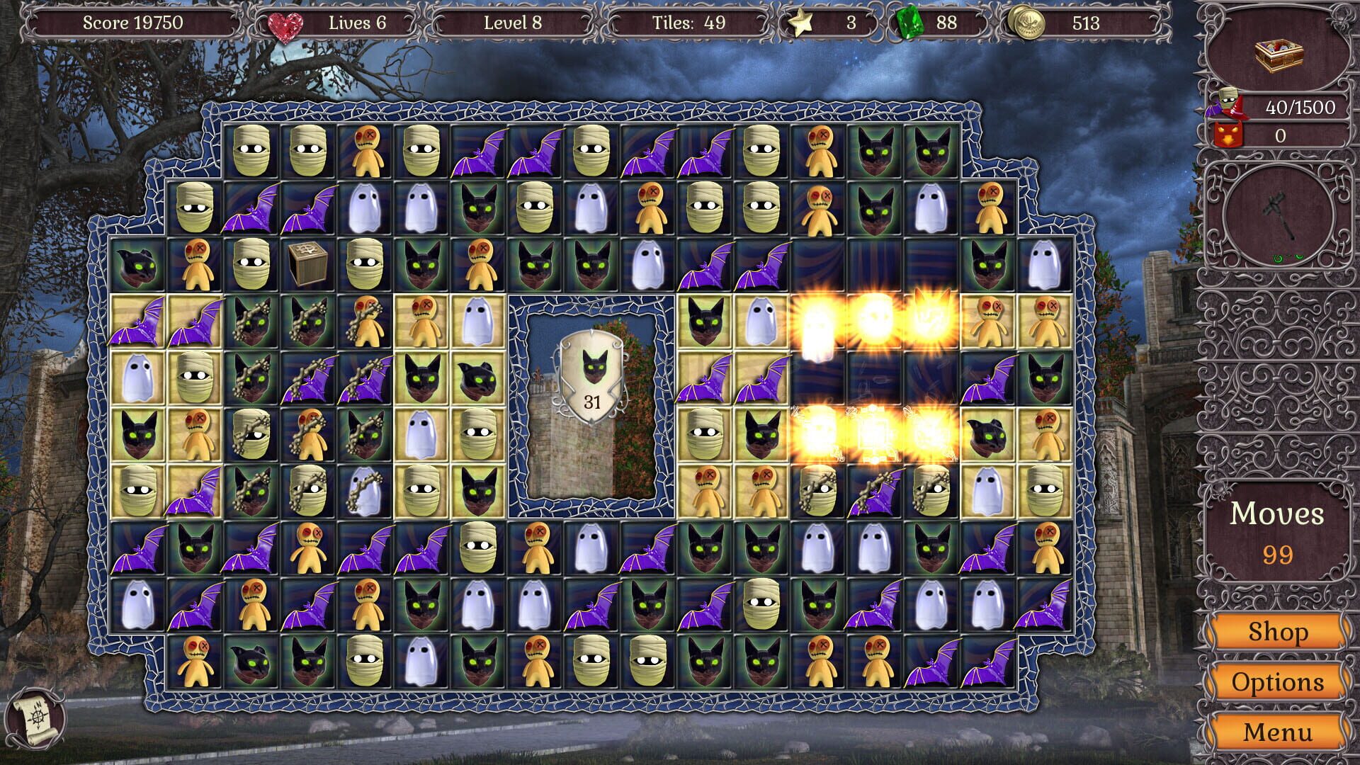 Jewel Match Twilight 2 screenshot 1