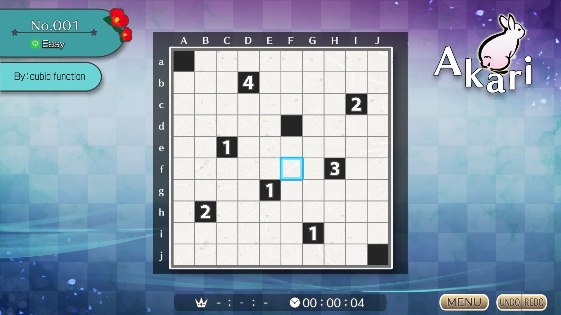 Puzzle by Nikoli W Akari screenshot 1