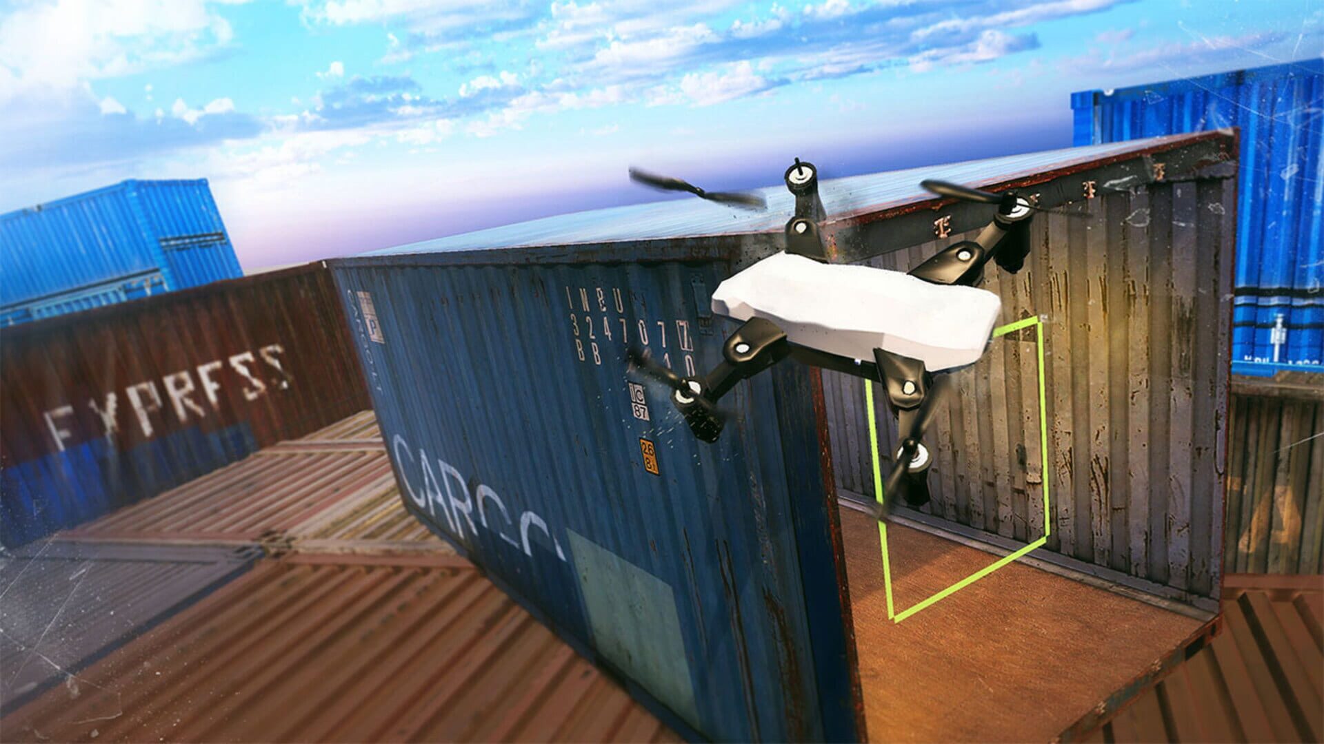 Drone Race Simulator Pilot Flight School Airplane Games Jet 2023 screenshot 1