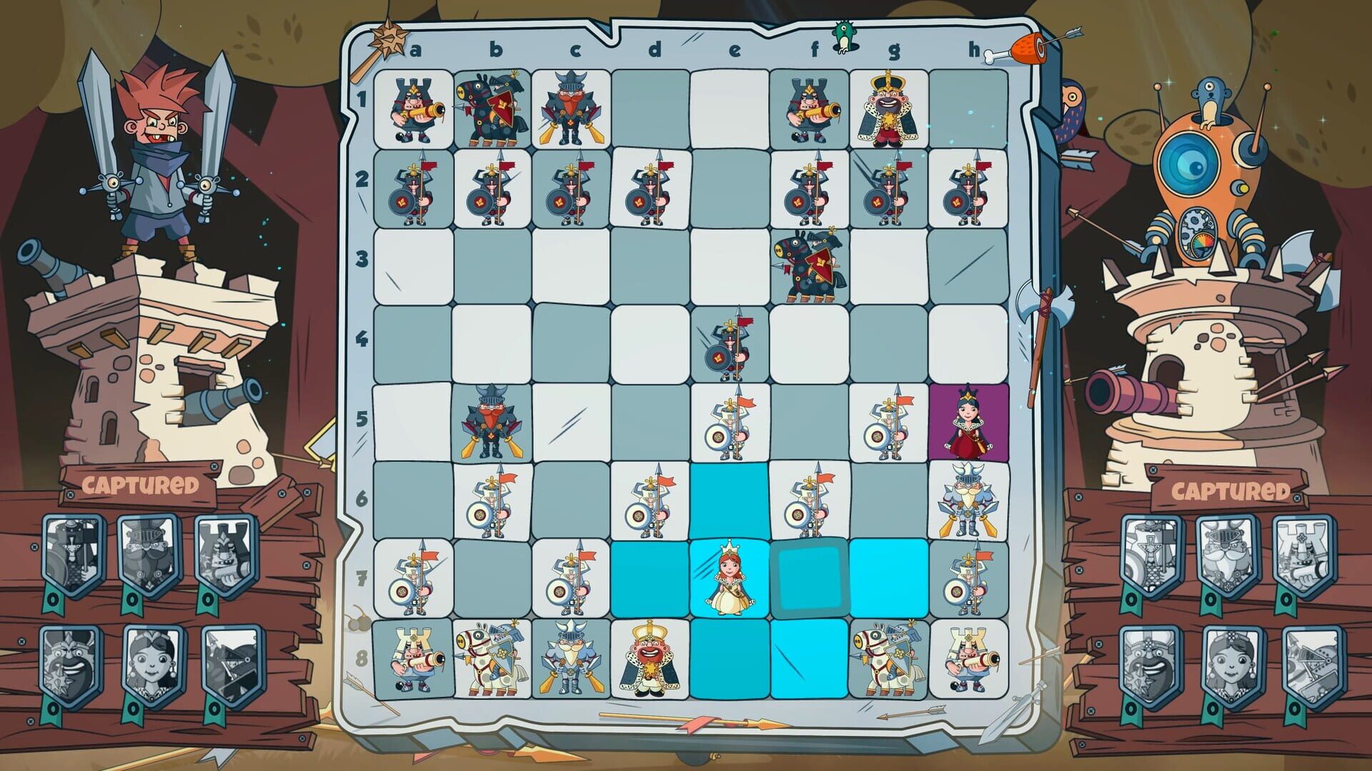 League of Enthusiastic Losers + Brawl Chess screenshot 1