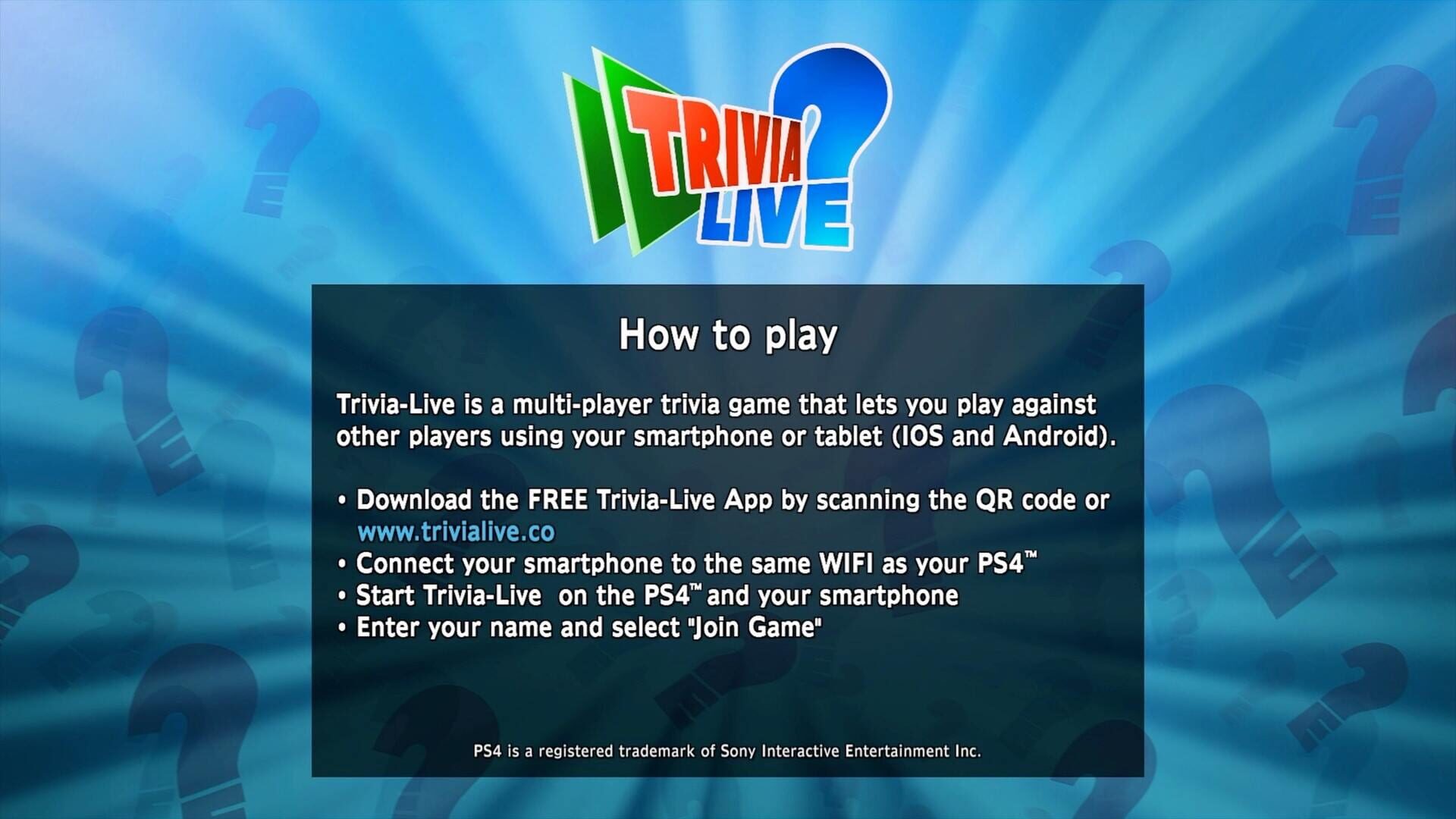 Trivia Live screenshot 1