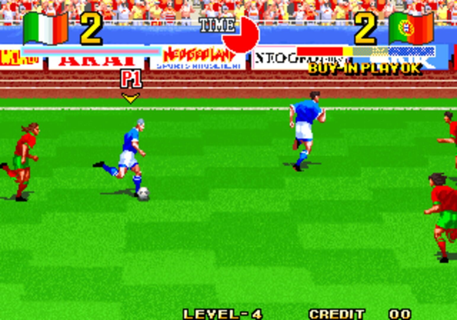 The Ultimate 11: SNK Football Championship screenshot 1