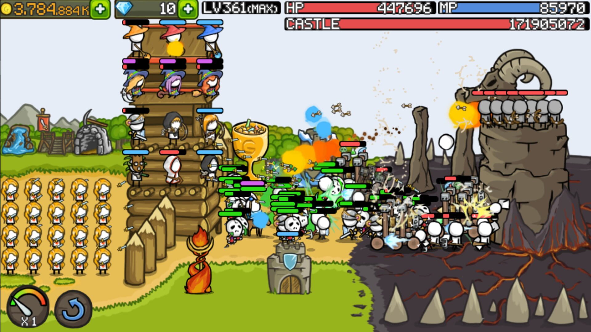 Grow Castle screenshot 1