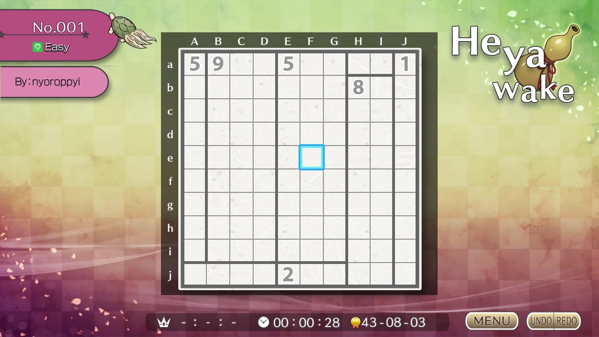 Puzzle by Nikoli W Heyawake screenshot 1