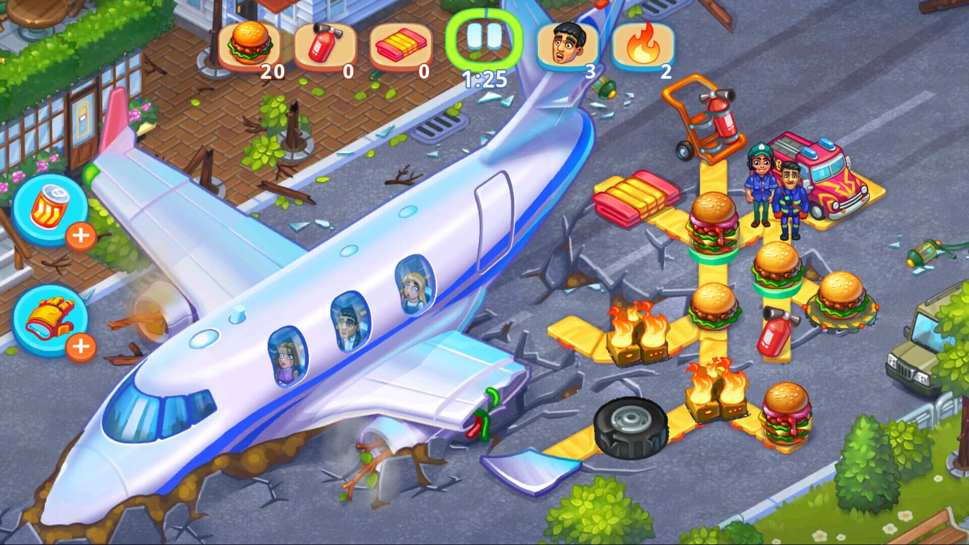 Rescue Dash: Time Management Simulator screenshot 1
