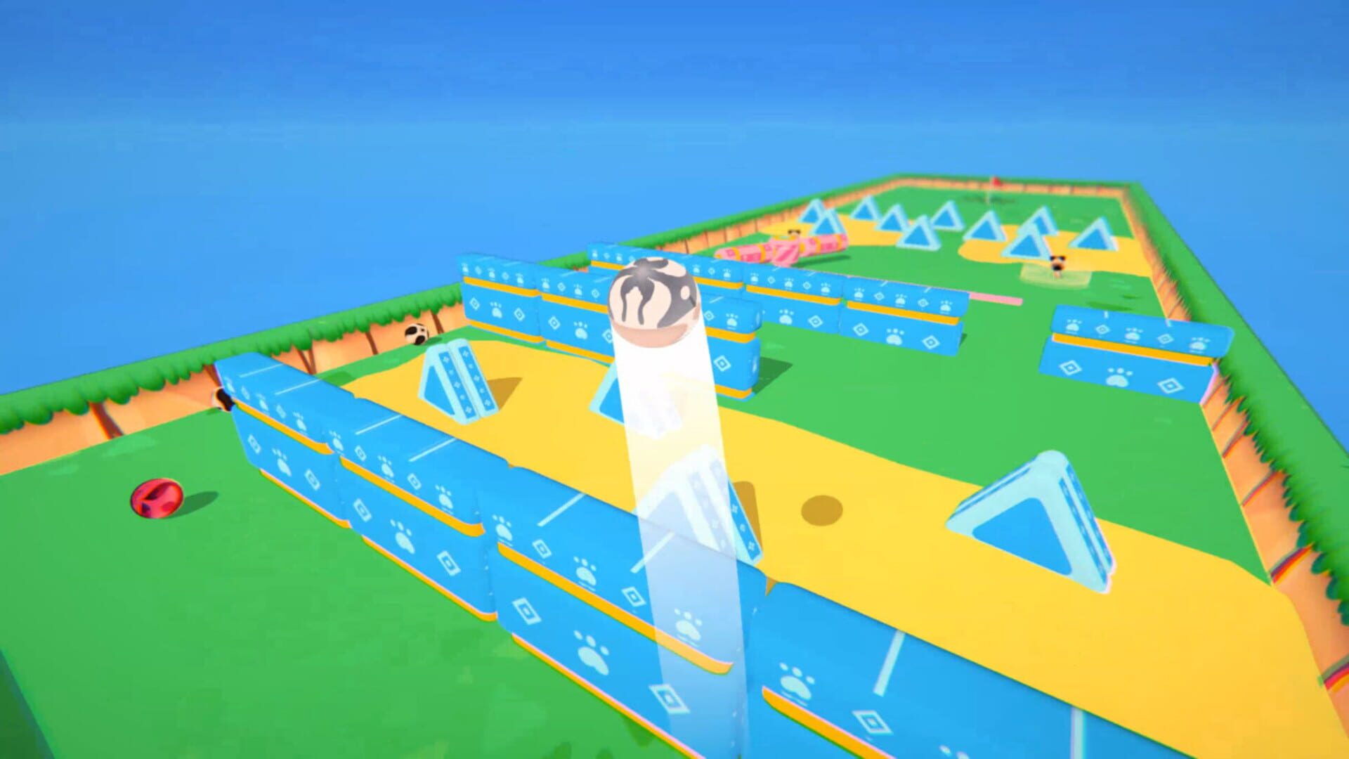 Animal Golf: Battle Race screenshot 1