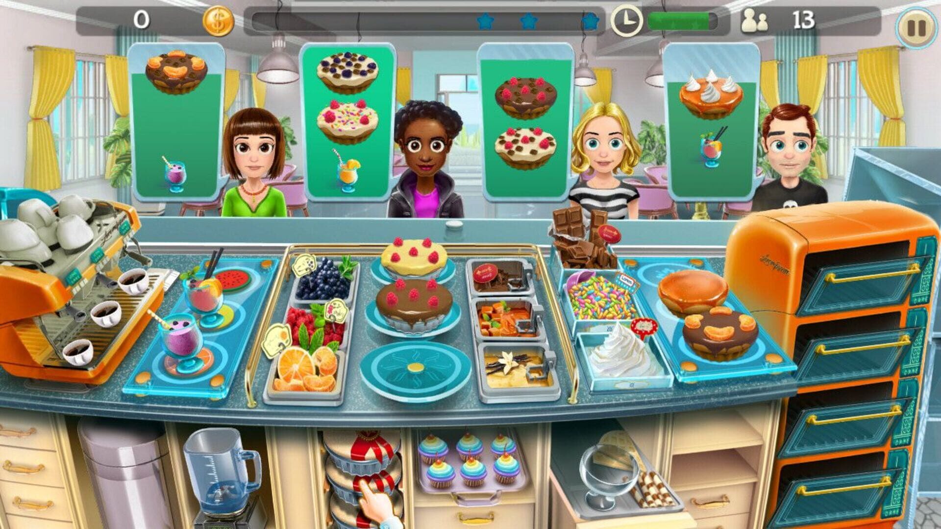 Cooking Tycoons 3: 3 in 1 Bundle screenshot 1