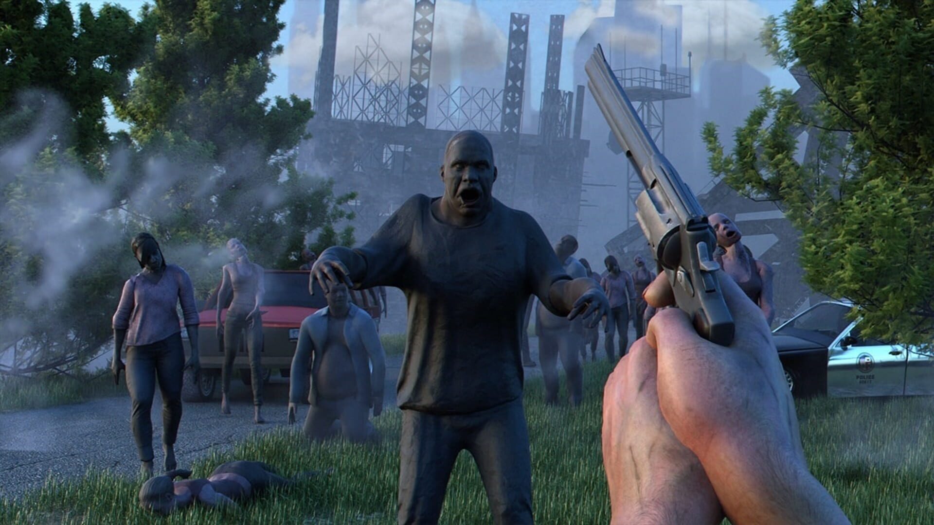 Infected run to Survive: Zombie Apocalypse Survival Story Shooter Dead Cry screenshot 1