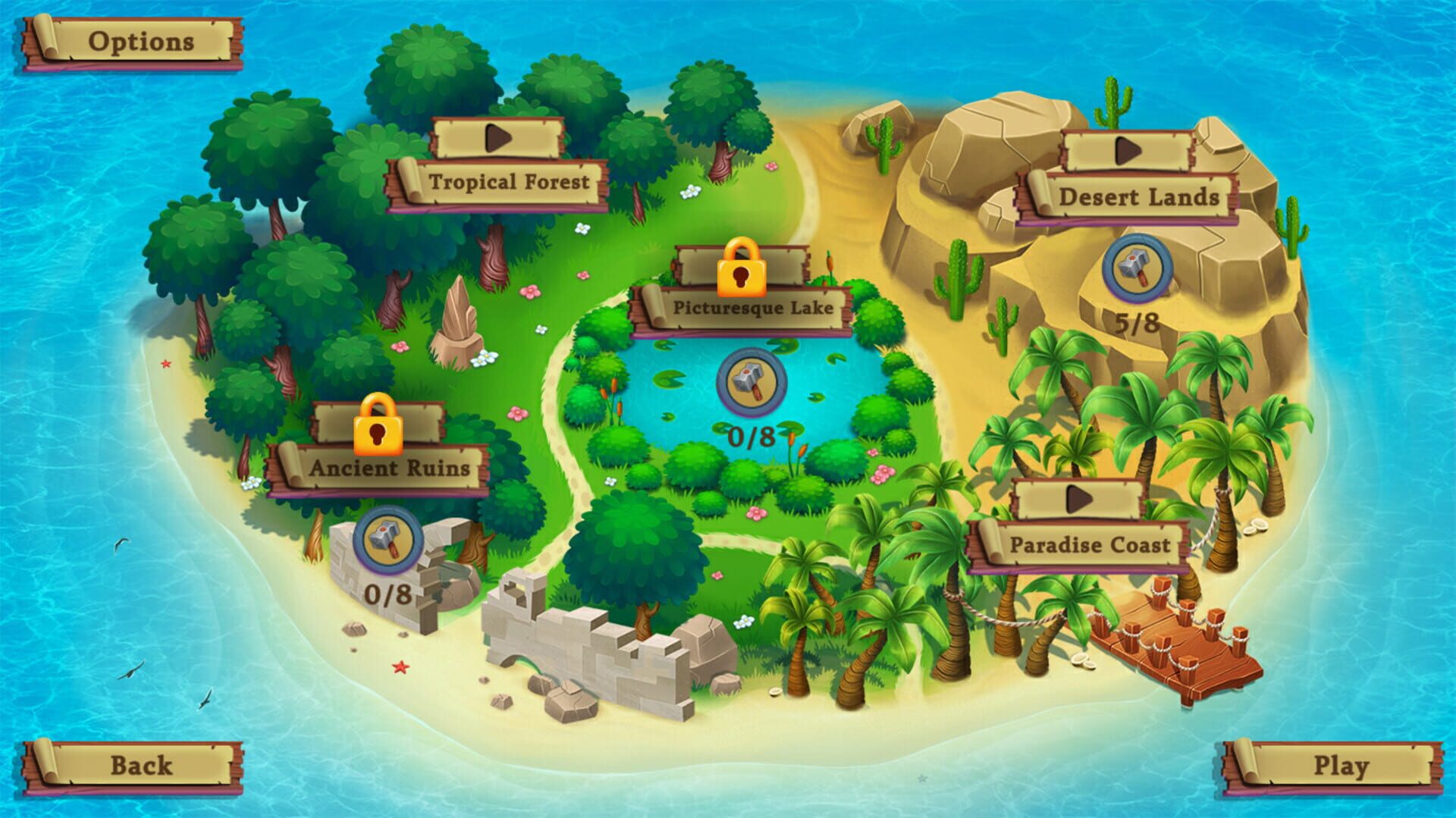 Adventure Mosaics: Lost Expedition screenshot 1