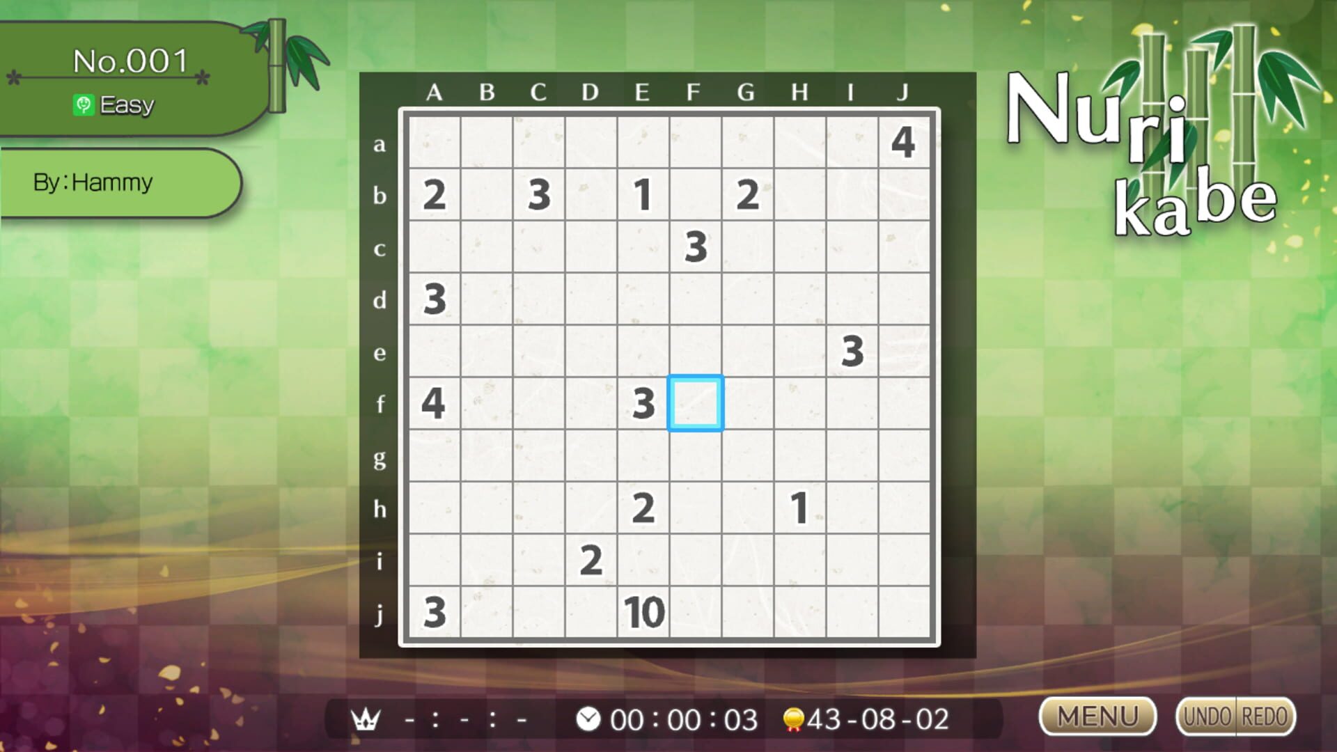 Puzzle by Nikoli S: Nurikabe screenshot 1
