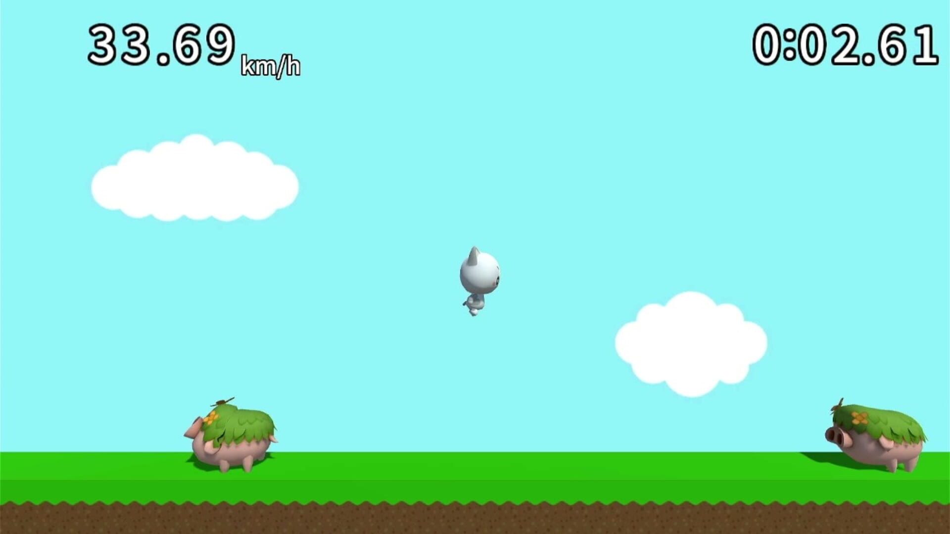 Risk your life to get your dinner back Nyanzou action game screenshot 1