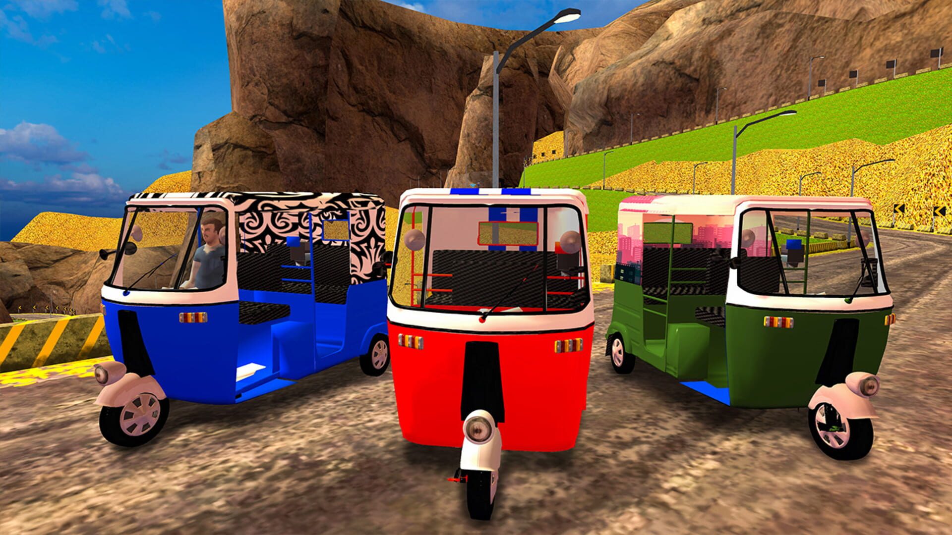 Tuk Tuk Extreme: Real Car Driving Simulator & Parking 2023 Car Games 3D Vehicle screenshot 1