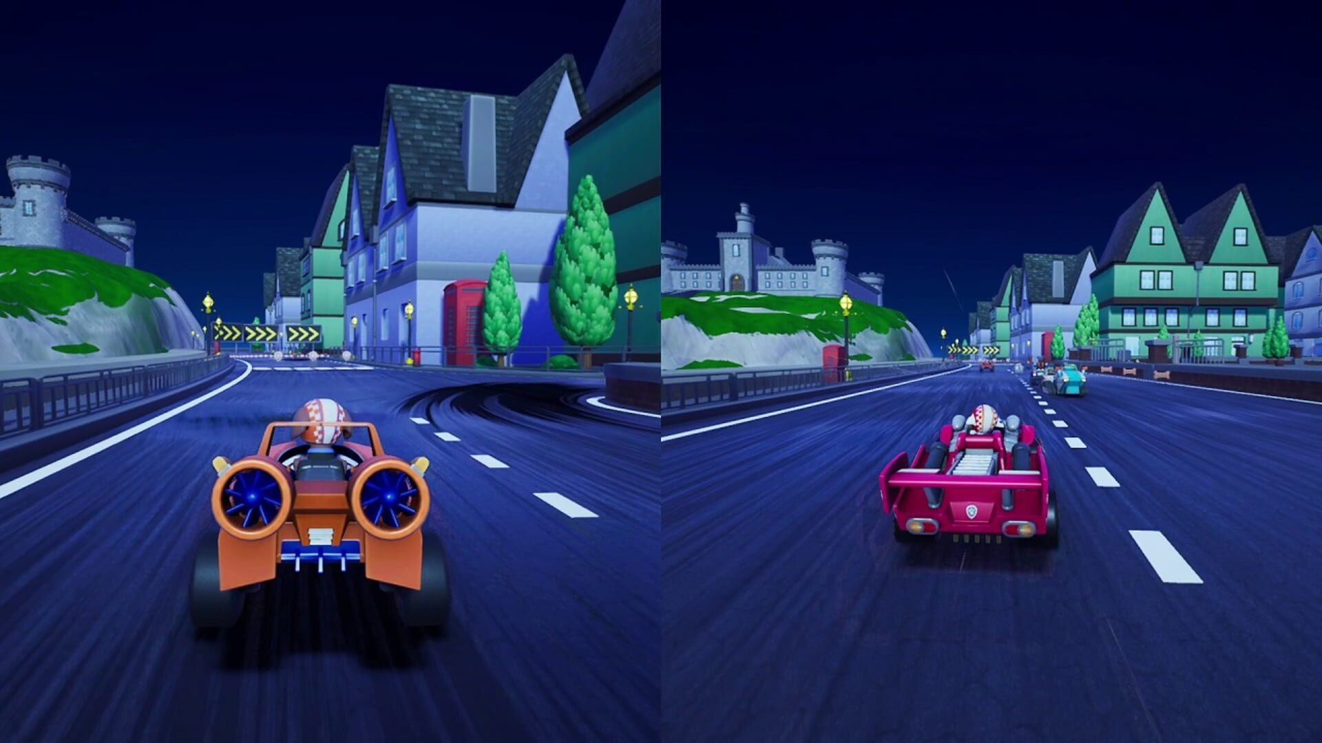 Paw Patrol: Grand Prix - Race in Barkingburg screenshot 1