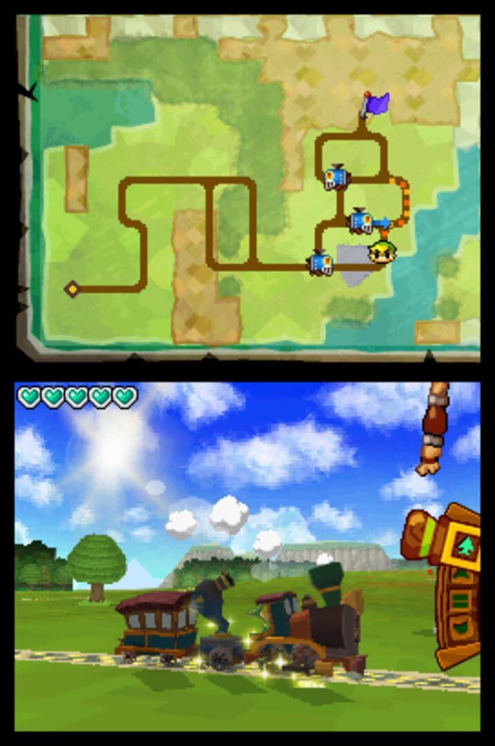 The Legend of Zelda: Spirit Tracks screenshot 1