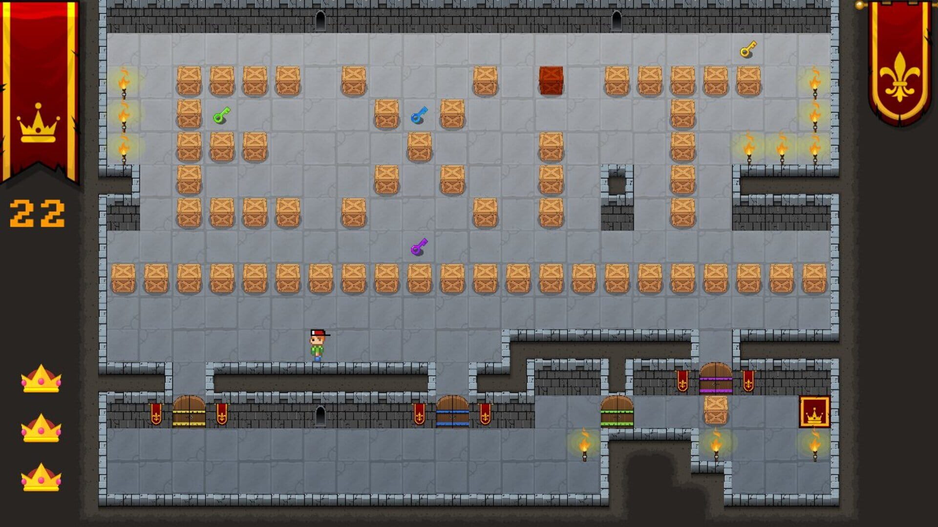 Pixel Boy: Lost in the Castle screenshot 1