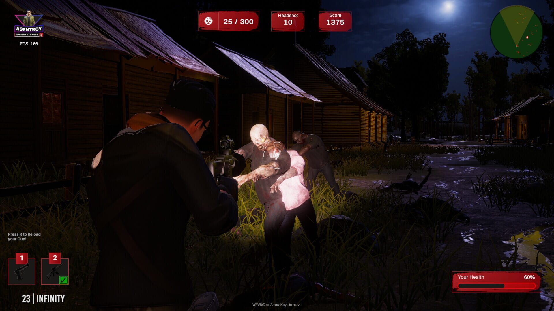 Agent Roy: Zombie Hunt screenshot 1