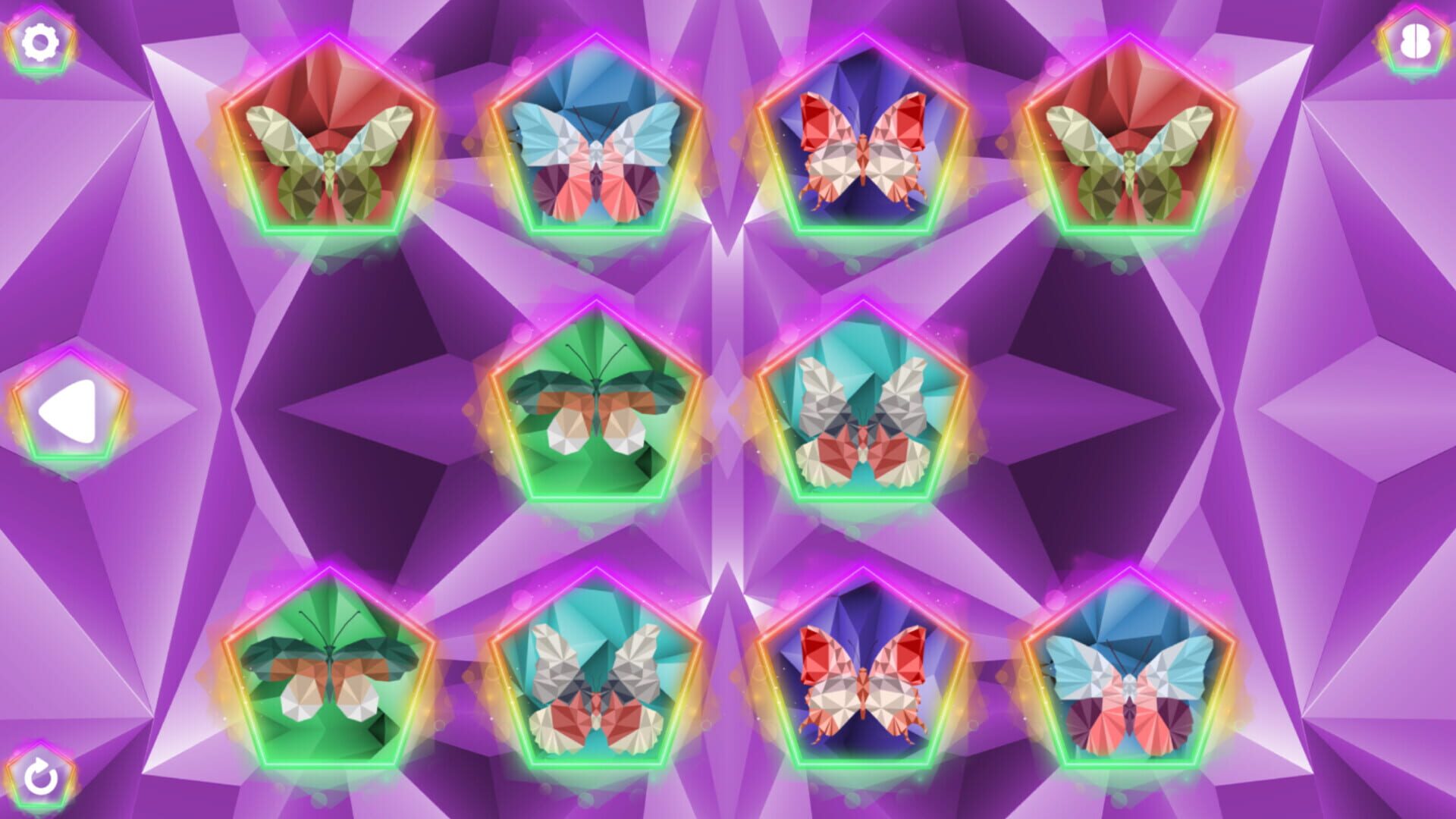 Poly Memory: Butterflies screenshot 1