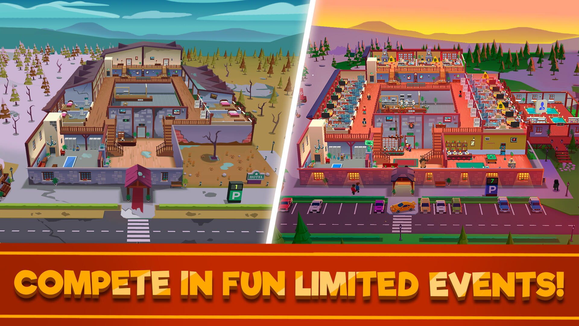 Hotel Empire Tycoon screenshot 1