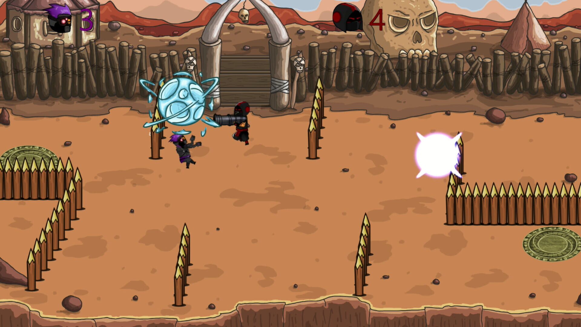 Bad Friends Shooter screenshot 1