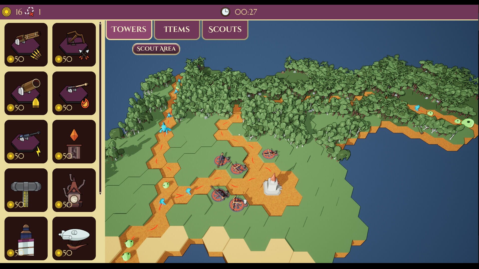 HexDefense screenshot 1