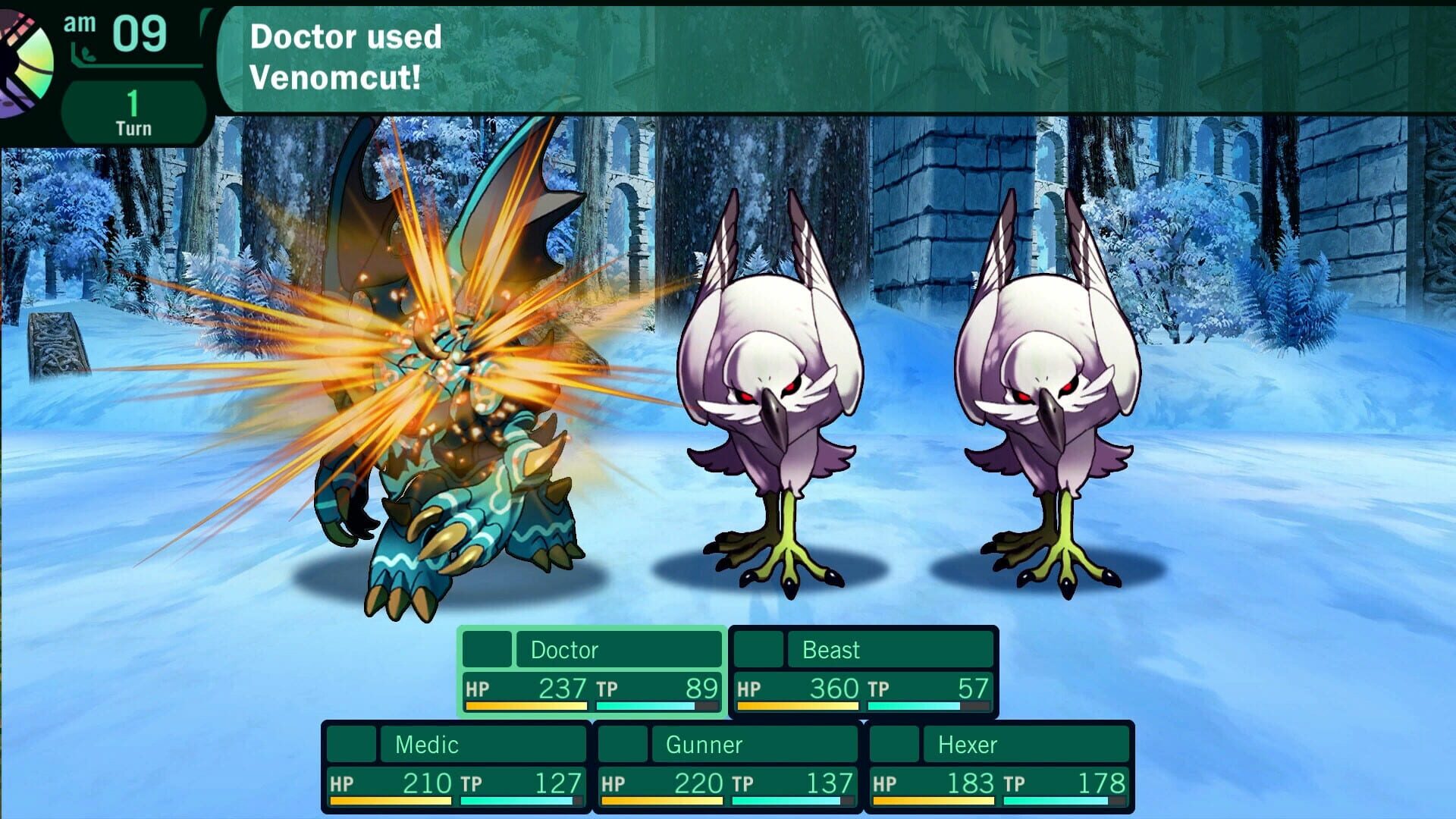 Etrian Odyssey II HD screenshot 1