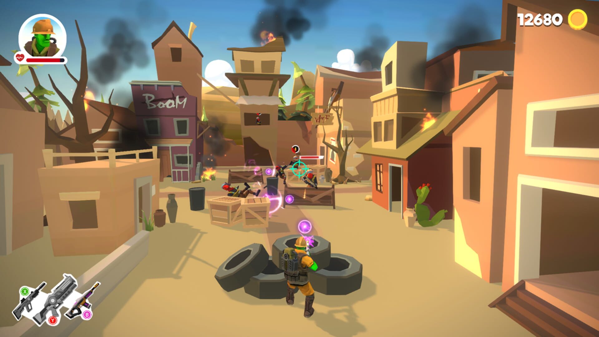 Green Soldiers Heroes screenshot 1
