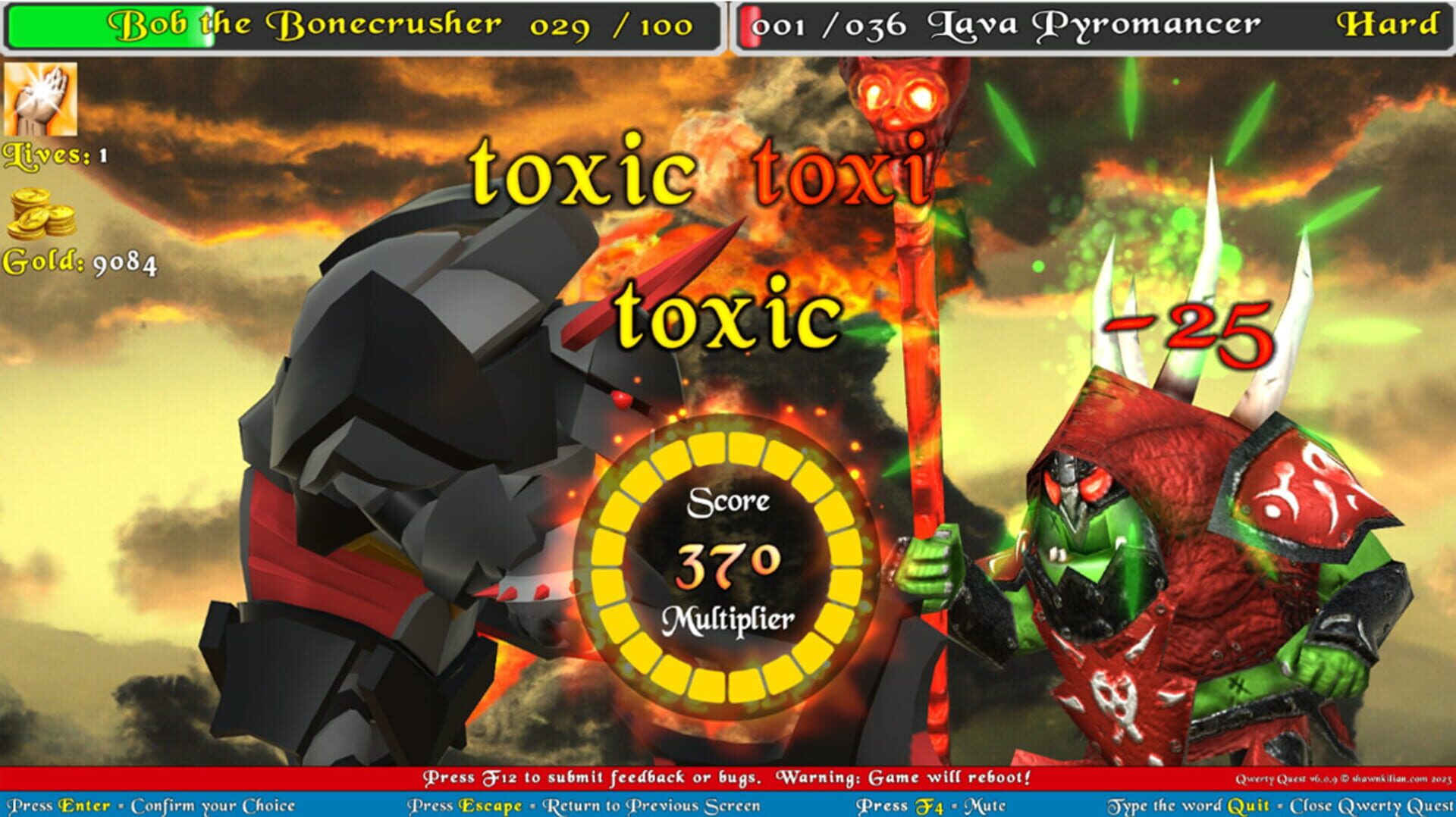 Qwerty Quest screenshot 1