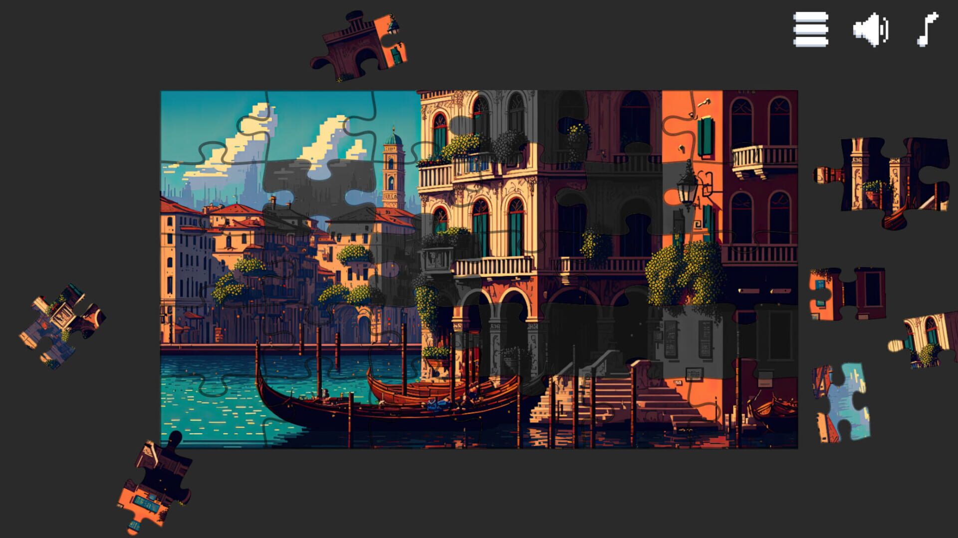 Retro Style: Pixel Art Jigsaw Puzzles screenshot 1