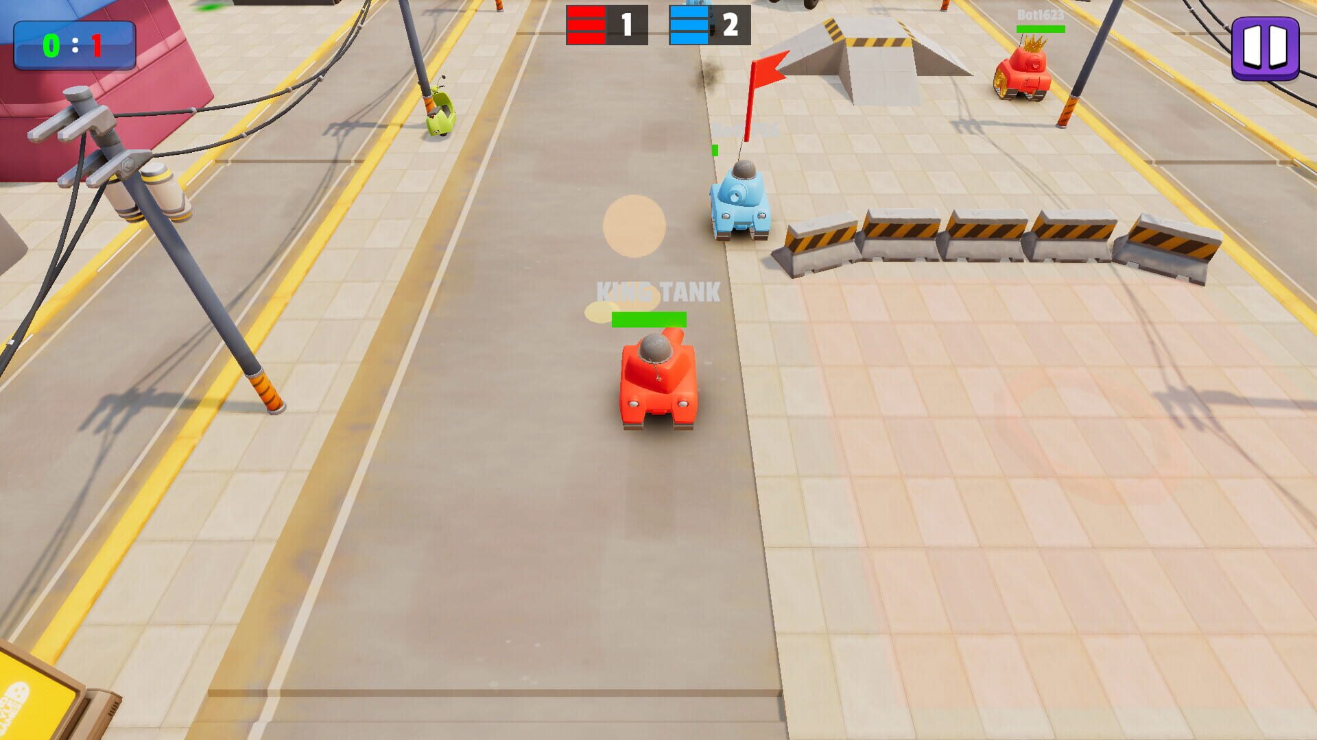 Tank Online: War Shooting Simulator screenshot 1