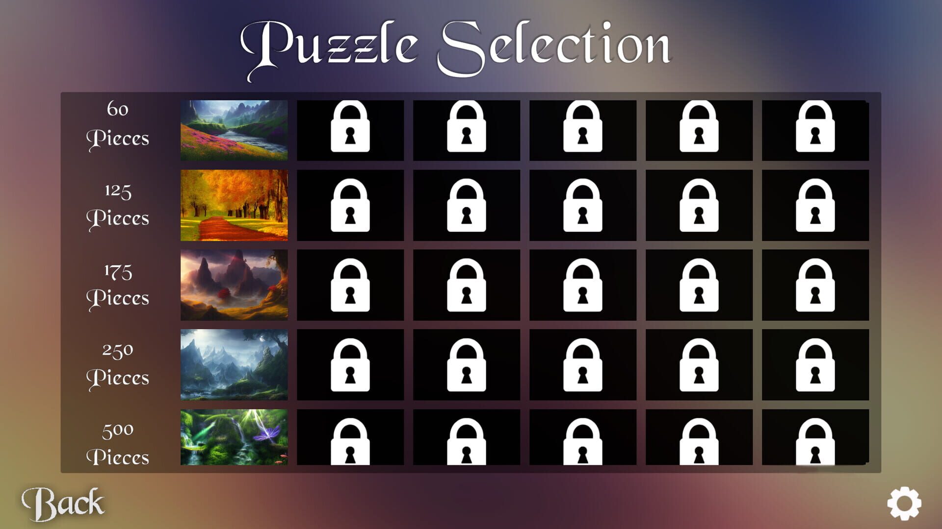 Jigsaw Puzzles: Fantasy Landscapes screenshot 1
