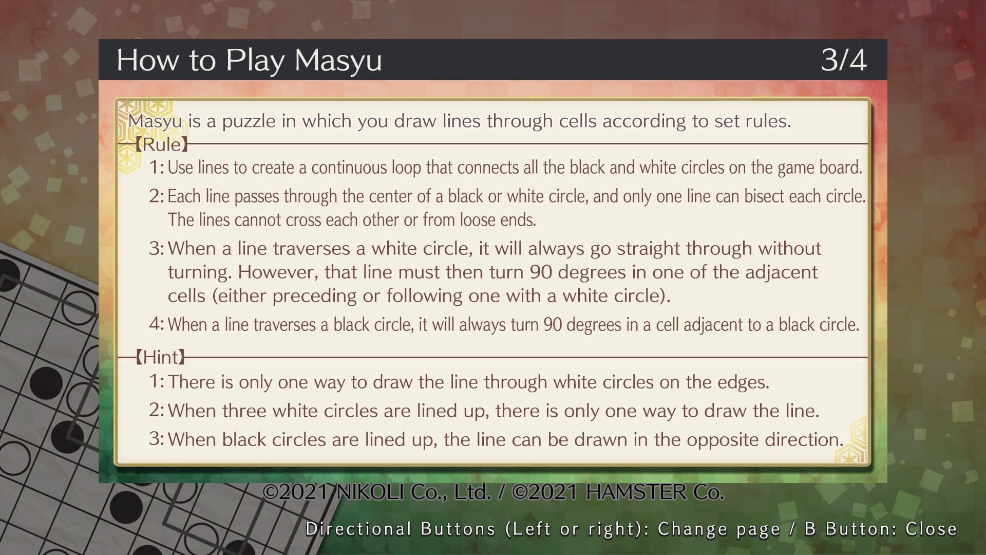 Puzzle by Nikoli W Masyu screenshot 1