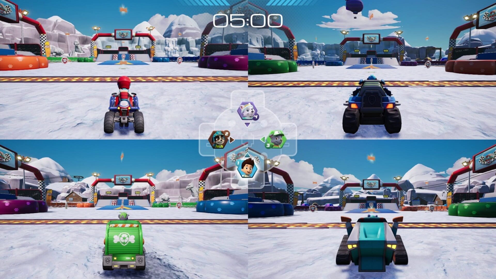 Paw Patrol: Grand Prix - Pup Treat Arena screenshot 1