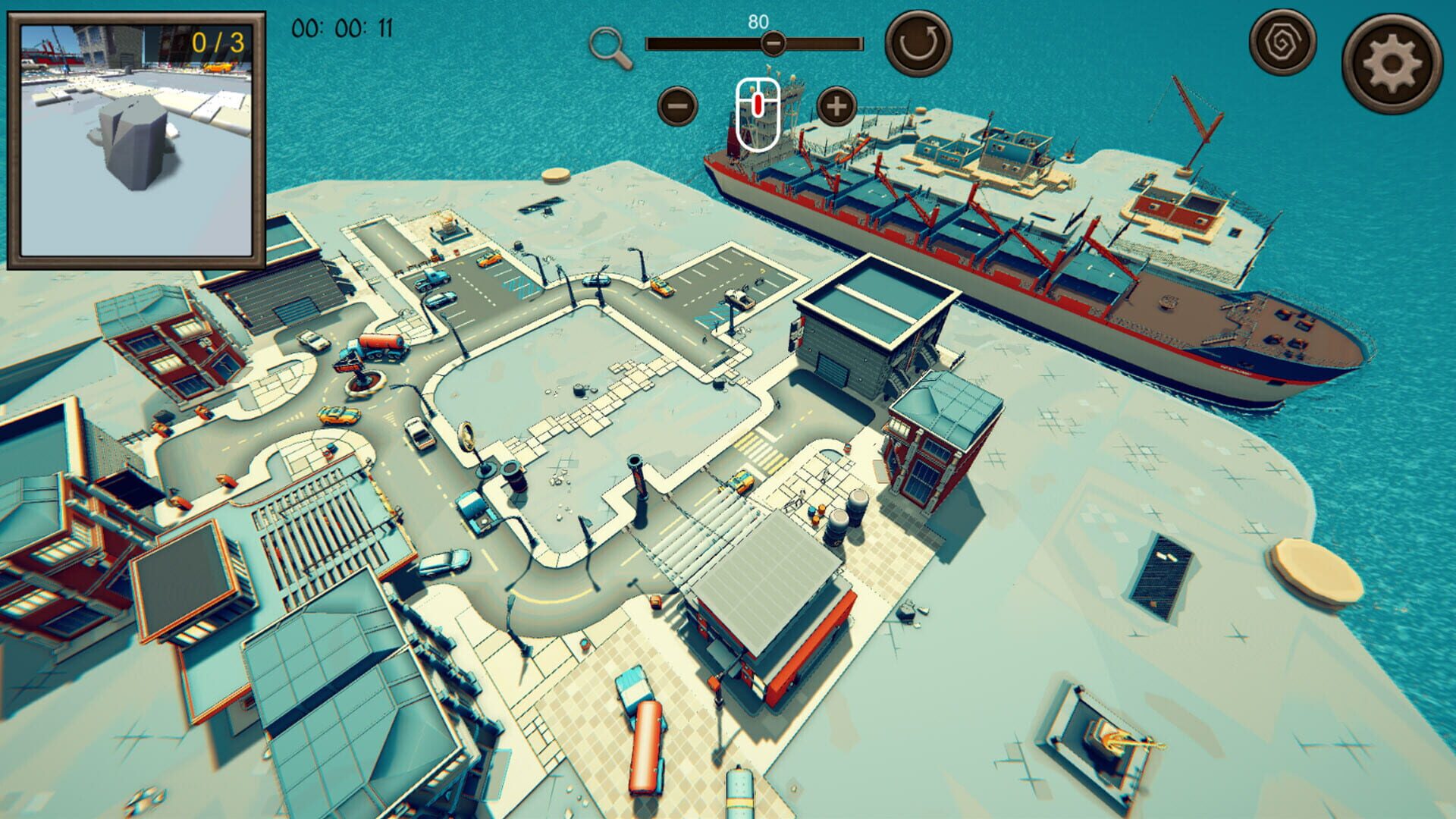 Hidden Harbor 3 Top-Down 3D screenshot 1