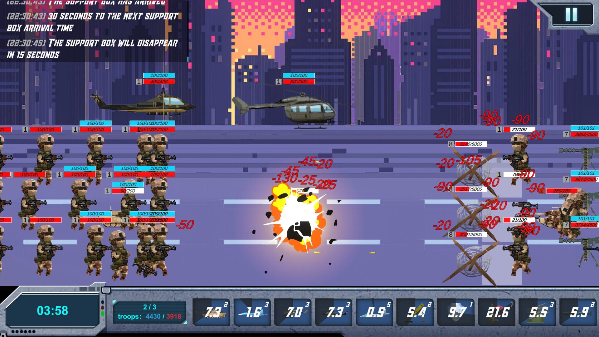 Battle Support screenshot 1