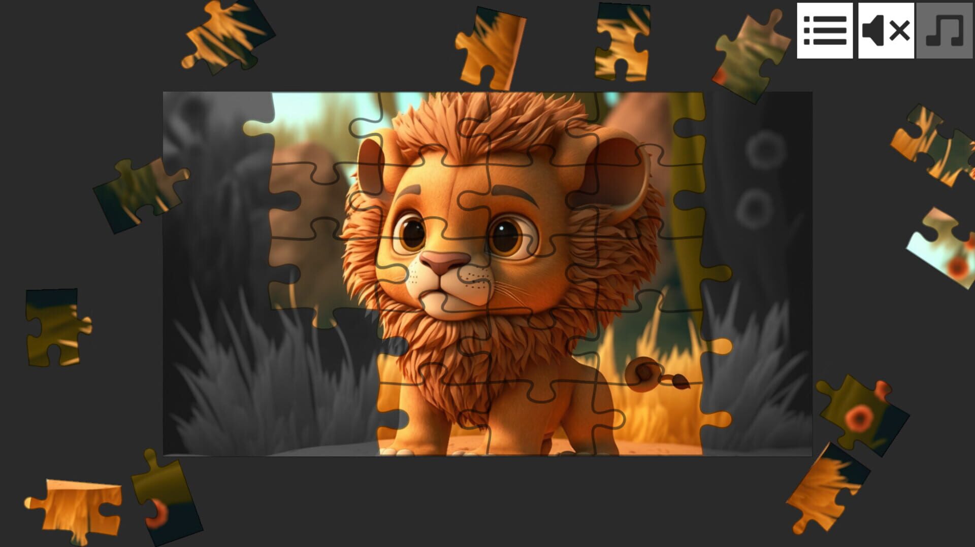 Jigsaw Puzzle: Baby Animals screenshot 1