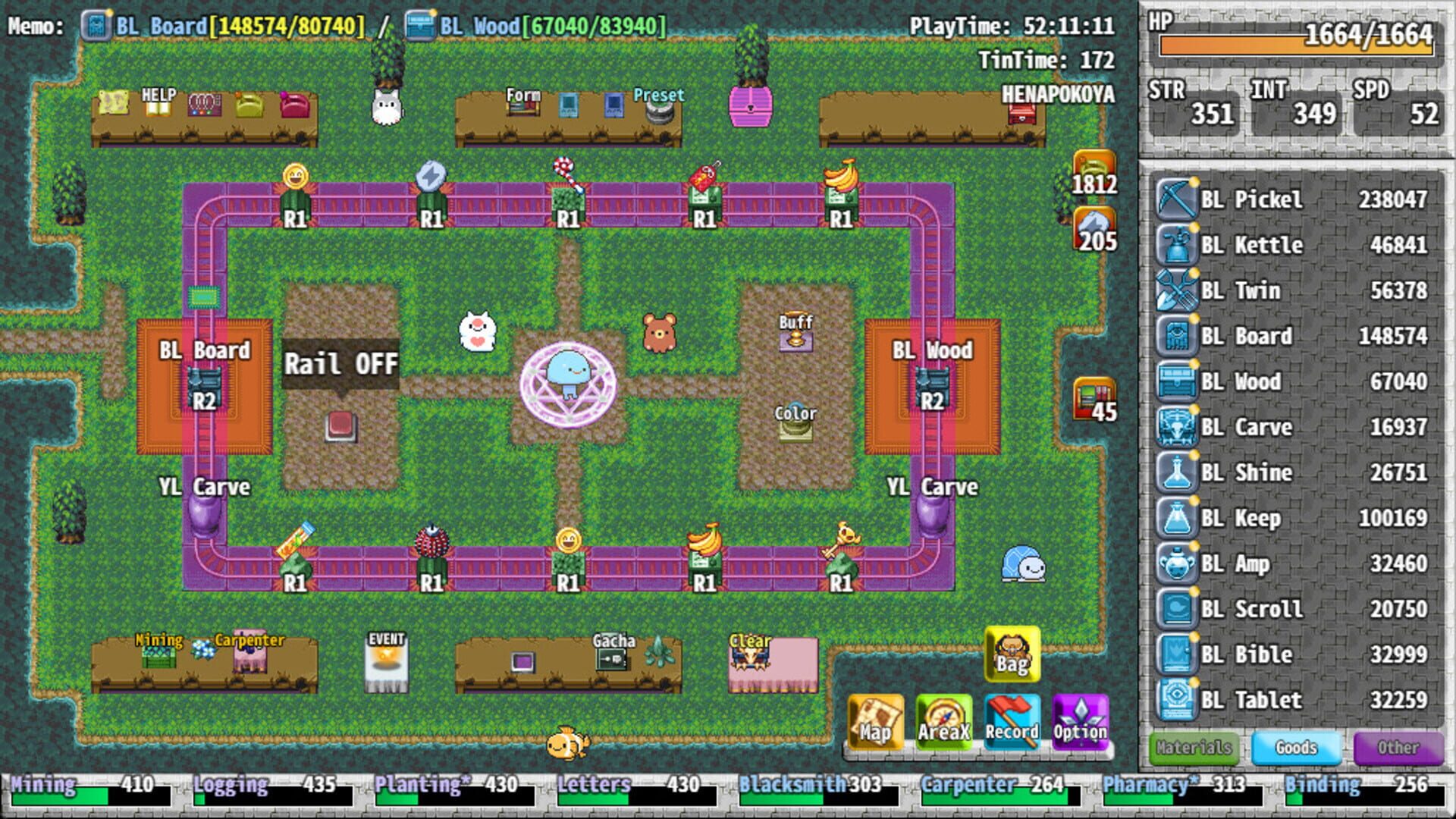 The RailIdle screenshot 1