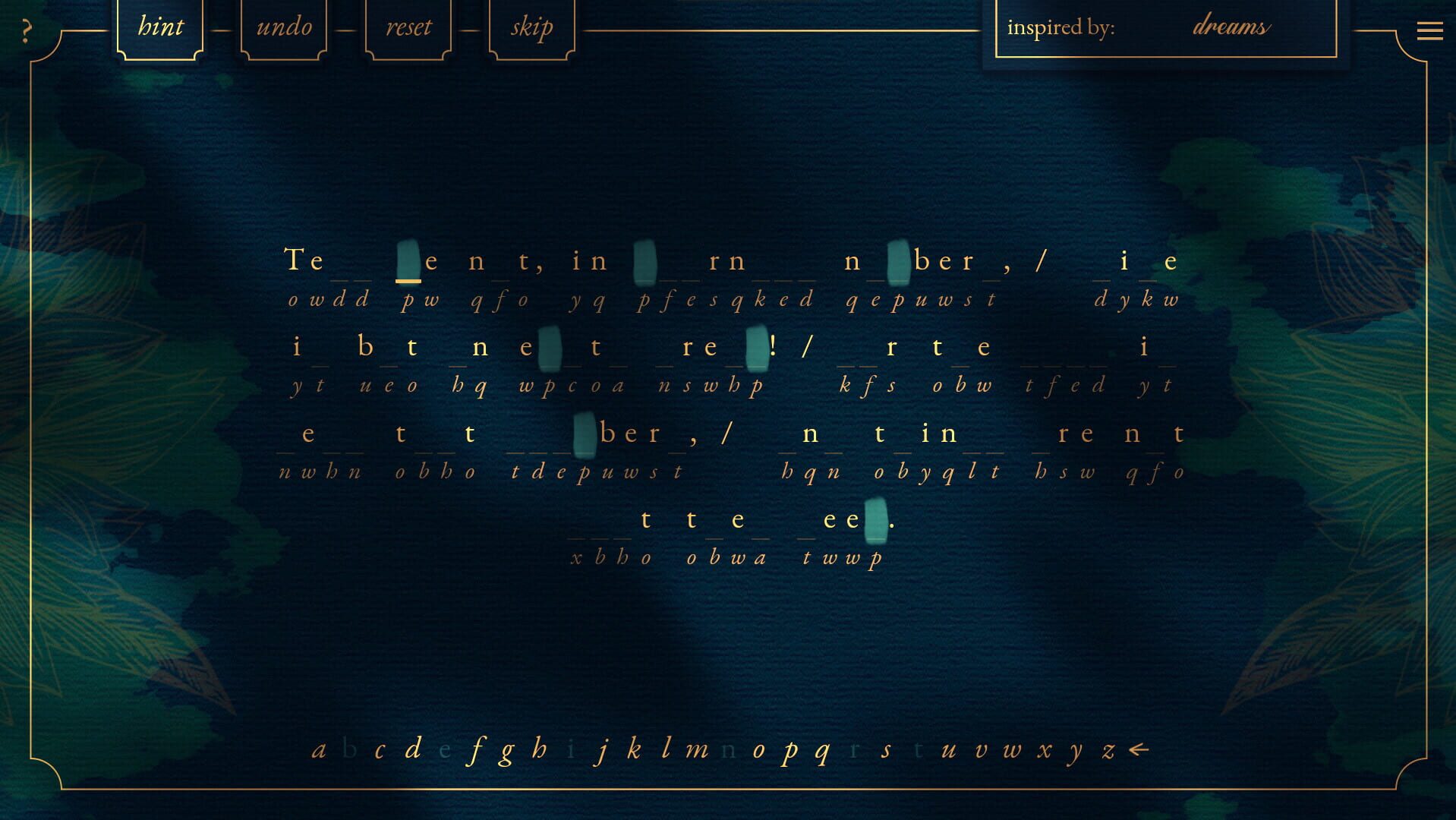 Poems & Codes screenshot 1