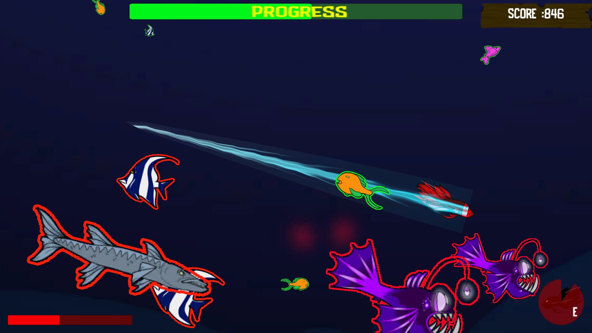 Jeff: The Hungry Fish screenshot 1