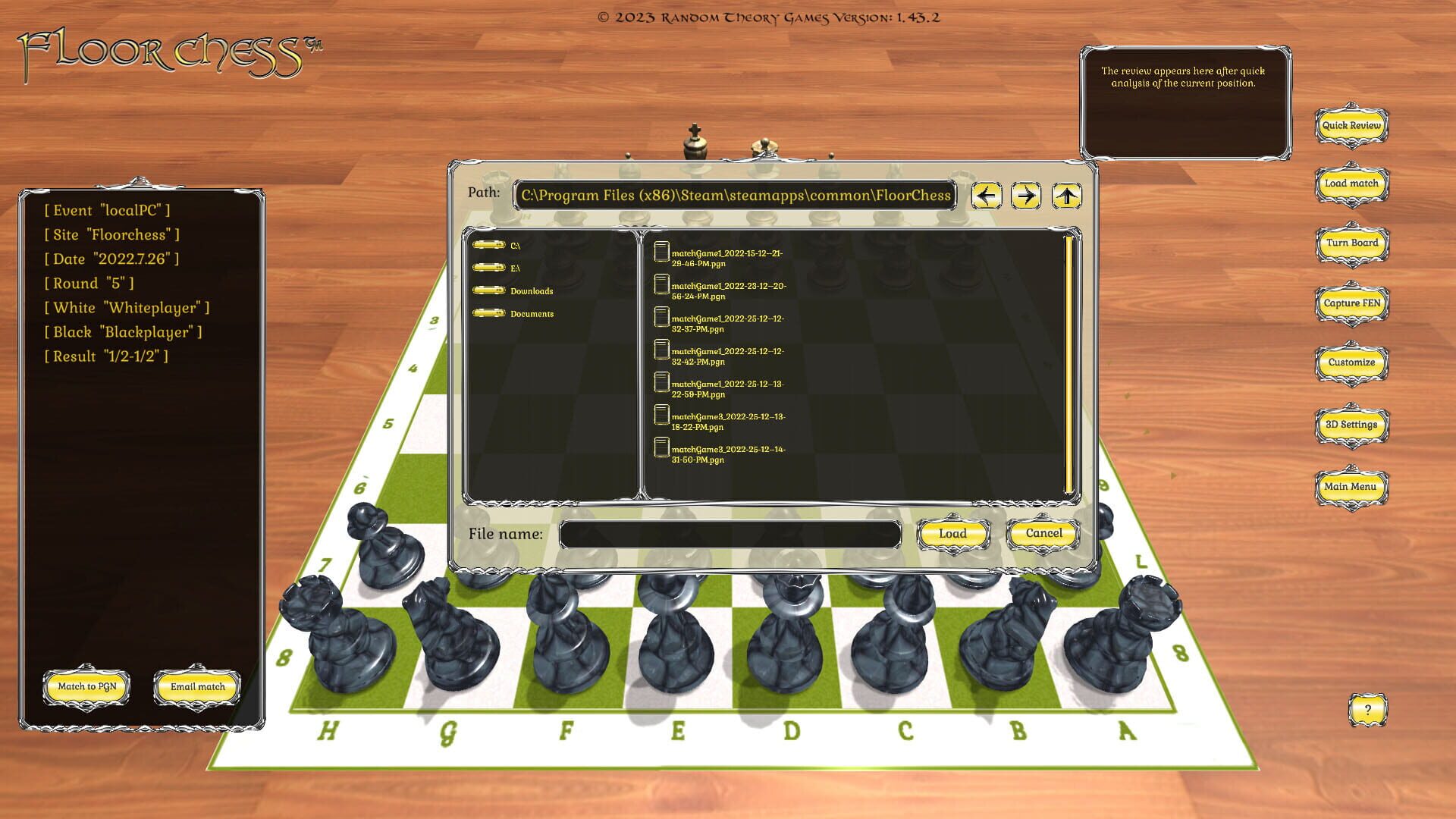 Floor Chess screenshot 1