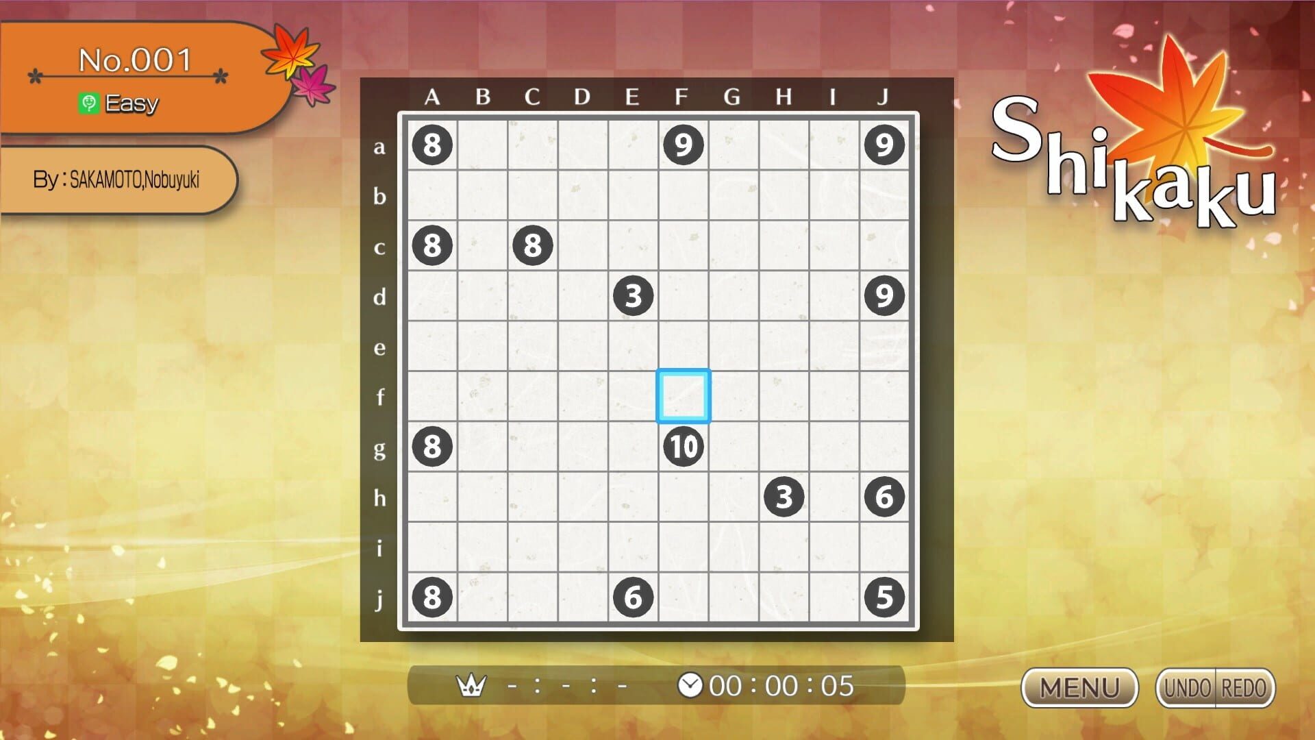 Puzzle by Nikoli W Shikaku screenshot 1
