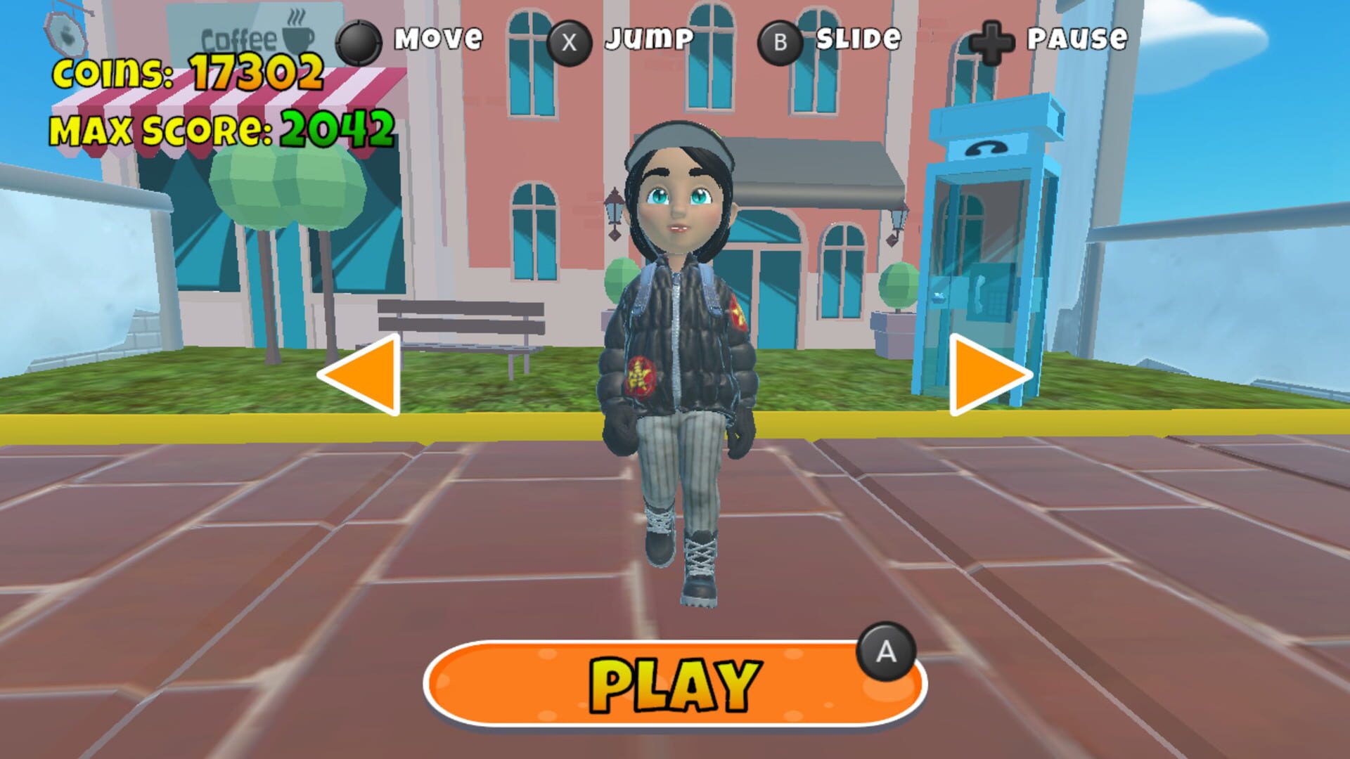 Child Run: City Surfers Runner screenshot 1
