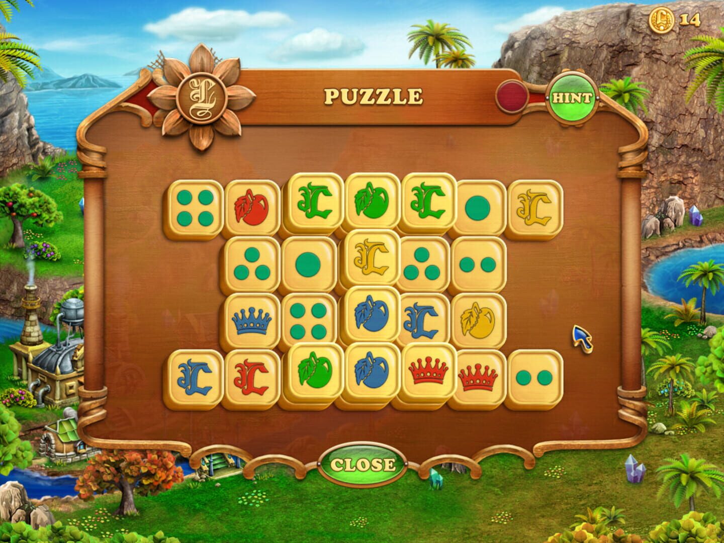 Laruaville Match 3 Puzzle screenshot 1
