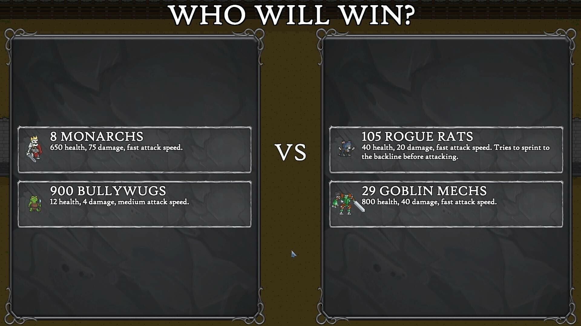Behold Battle screenshot 1