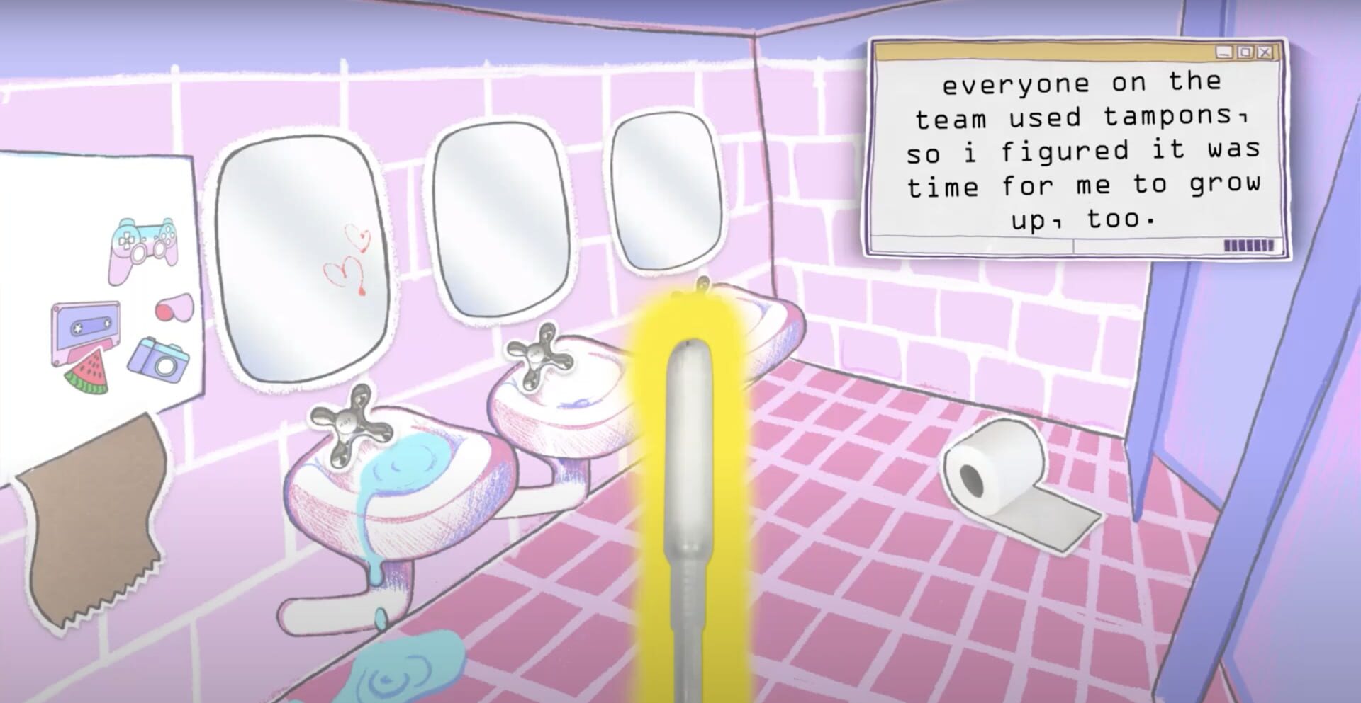Valiant: Or, Val's guide to having a broken vag screenshot 1