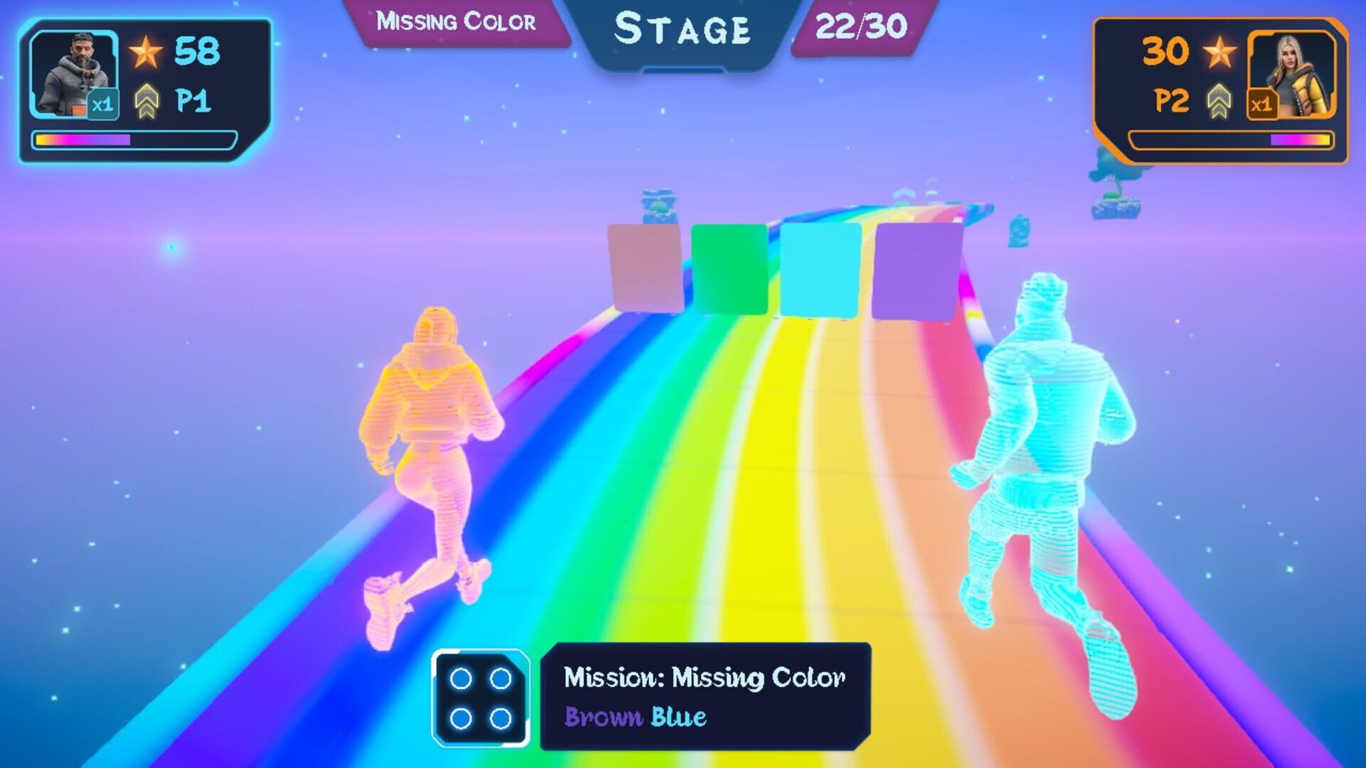 Rainbow Runner screenshot 1