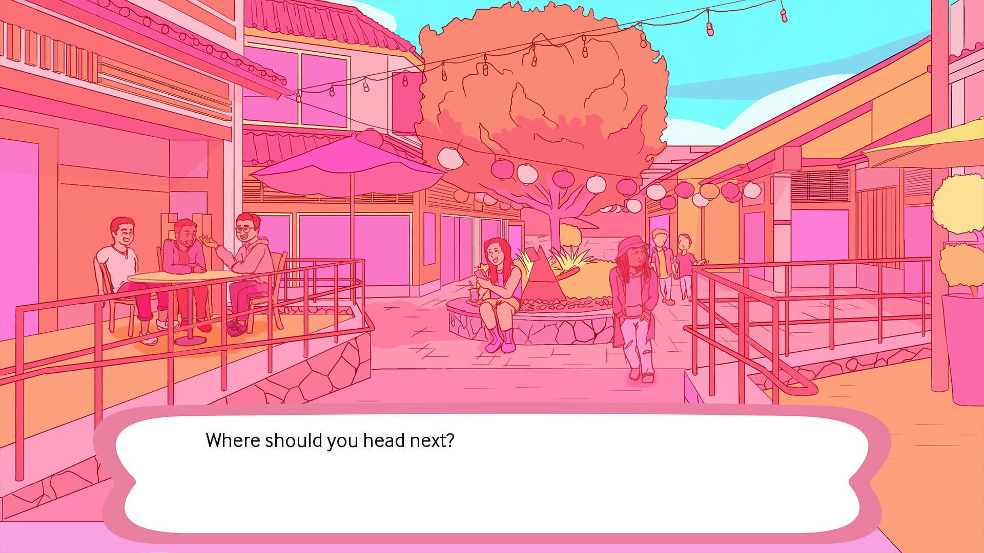 J-Town: A Visual Novel screenshot 1