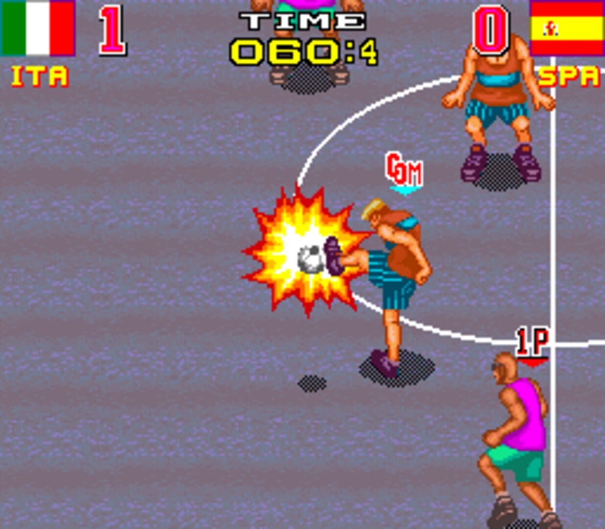 Back Street Soccer screenshot 1
